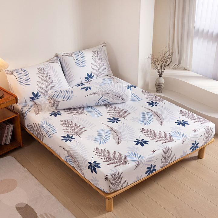 Fitted sheet made of cotton blend
