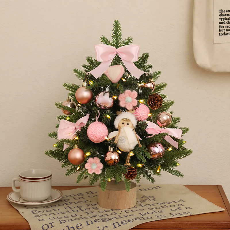 Mini Christmas tree for the table with lighting