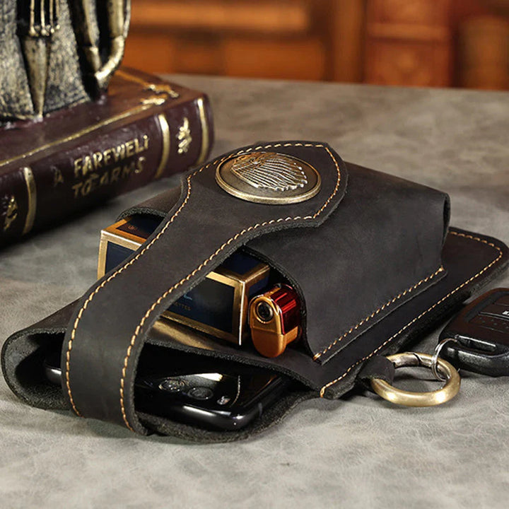 BowLift | Multifunctional Leather Mobile Phone Bag