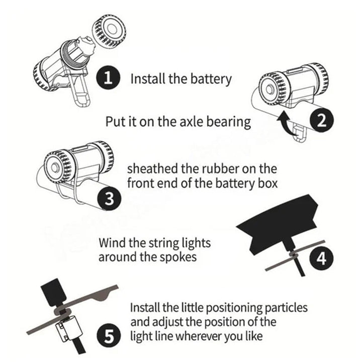 BowLift | Rechargeable Bicycle Tire Lights