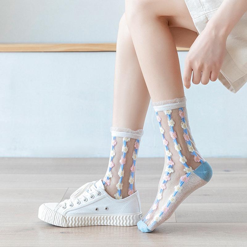BowLift | Summer Women Transparent Socks