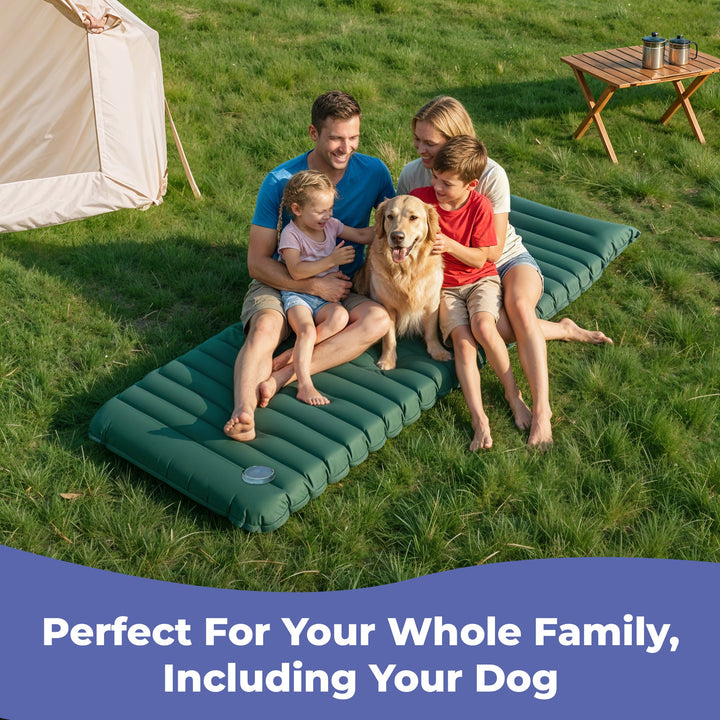 Camping Inflatable & Portable Mattress Bowlift