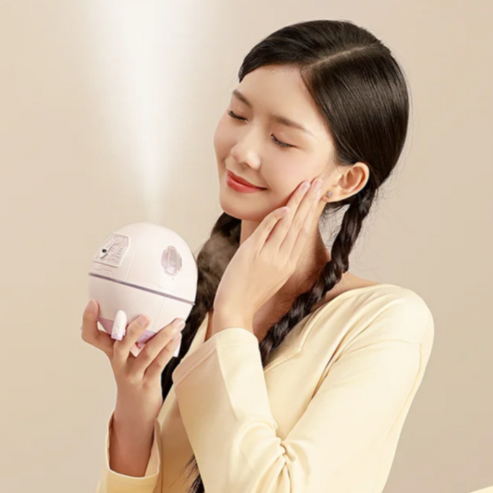 BowLift | USB rechargeable aromatherapy diffuser with 7 colors mood light | 220mL room capsule humidifier - Ermius