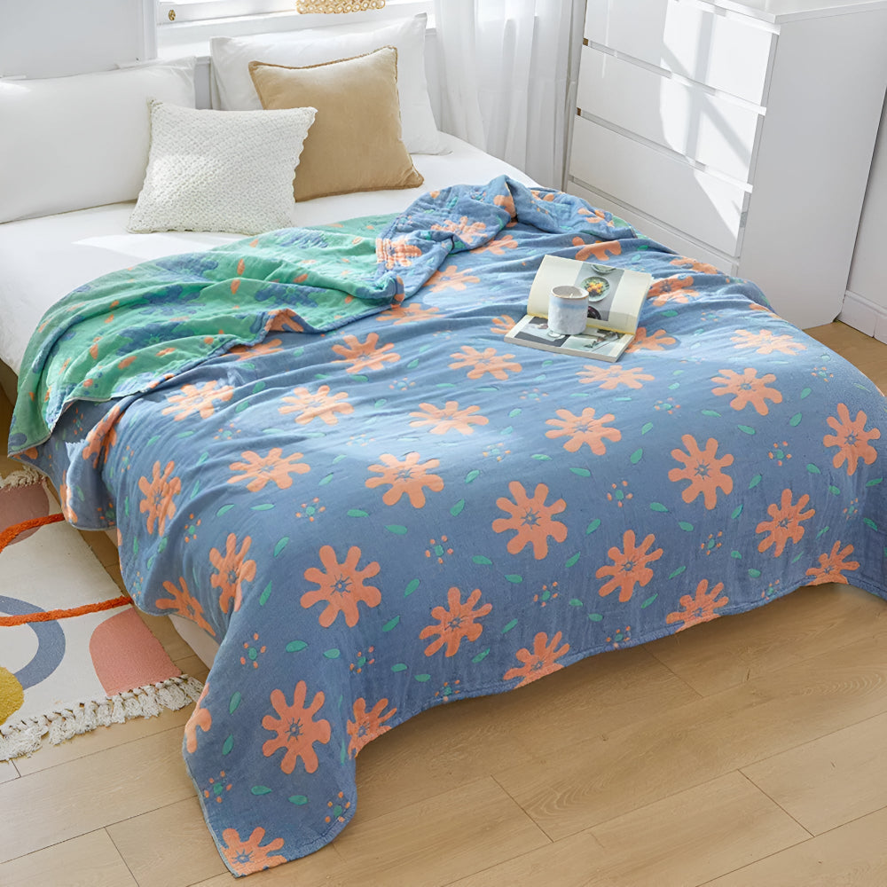 BowLift | Abstract Sunny Reversible Blanket