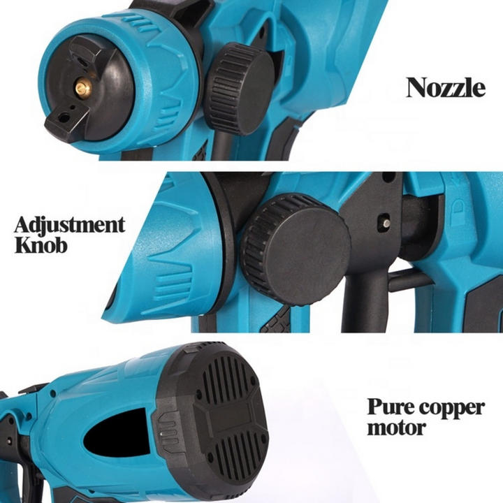 Cordless Paint Jet Pro Twin Battery - Powerful & Easy Maintenance Bowlift