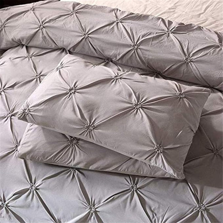 BowLift | Airweave Pintuck | 3pcs Duvet Cover Set