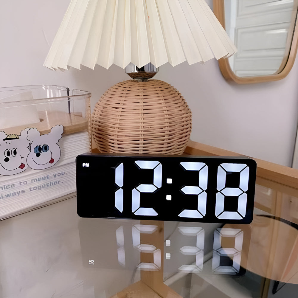BowLift | Digital LED Mirror Alarm Clock