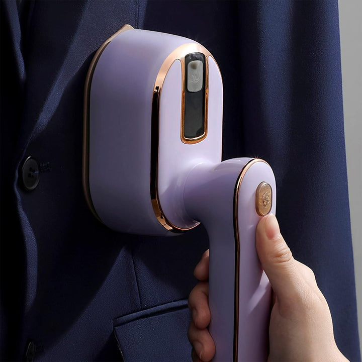 Micro Steam Iron - Portable & Travel Friendly Clothes Ironing Machine Bowlift