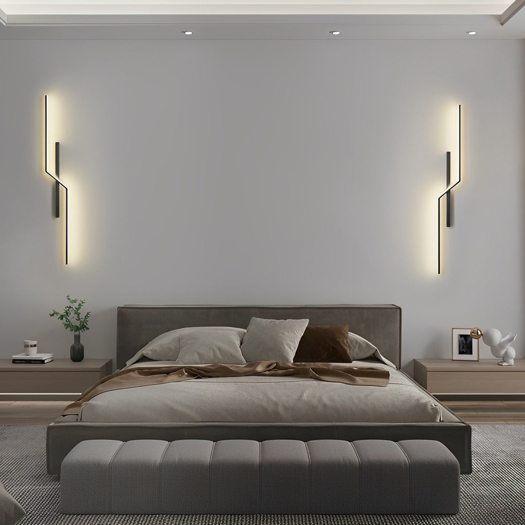 BowLift | Lines Creative LED Modern Minimalist Wall Lamp Decorative Wall Lights Lighting