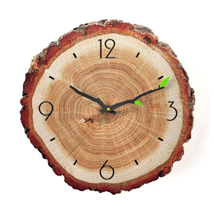 BowLift | Wood Annual Rings Wall Clock
