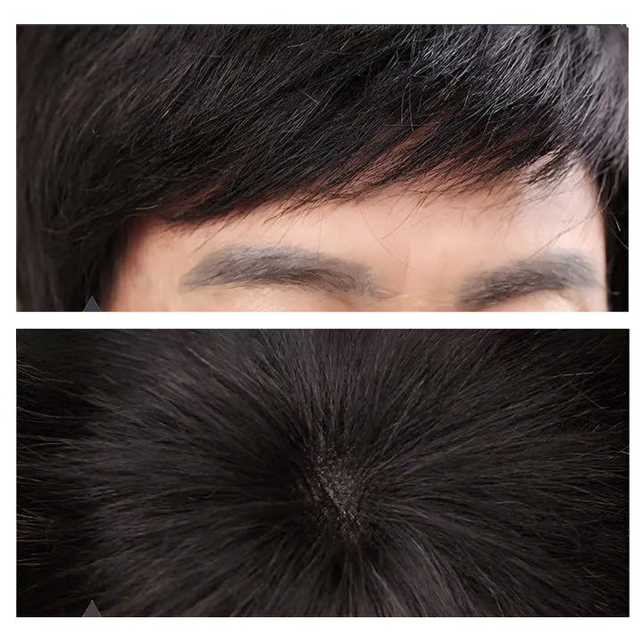 BowLift | Natural full medium-length hair wig