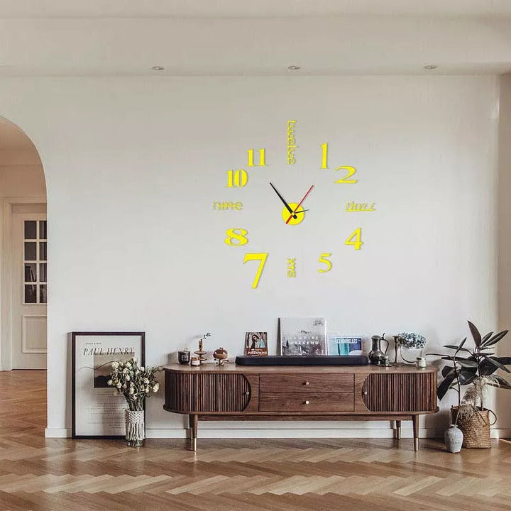 BowLift | Modern DIY Screwless Wall Clock