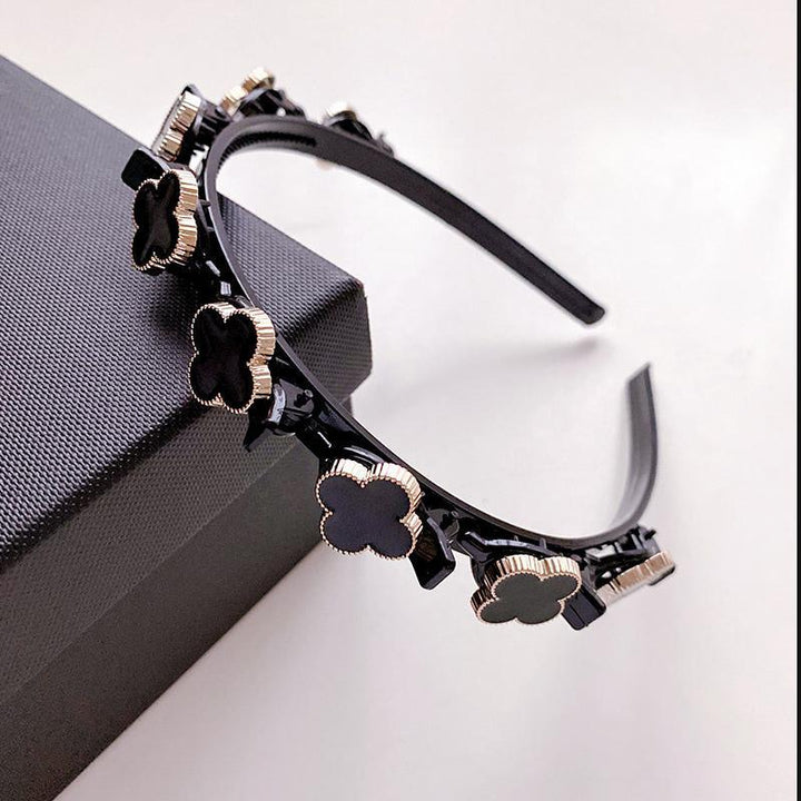 BowLift | Vintage 2 In 1 Non-Slip Braided Headband