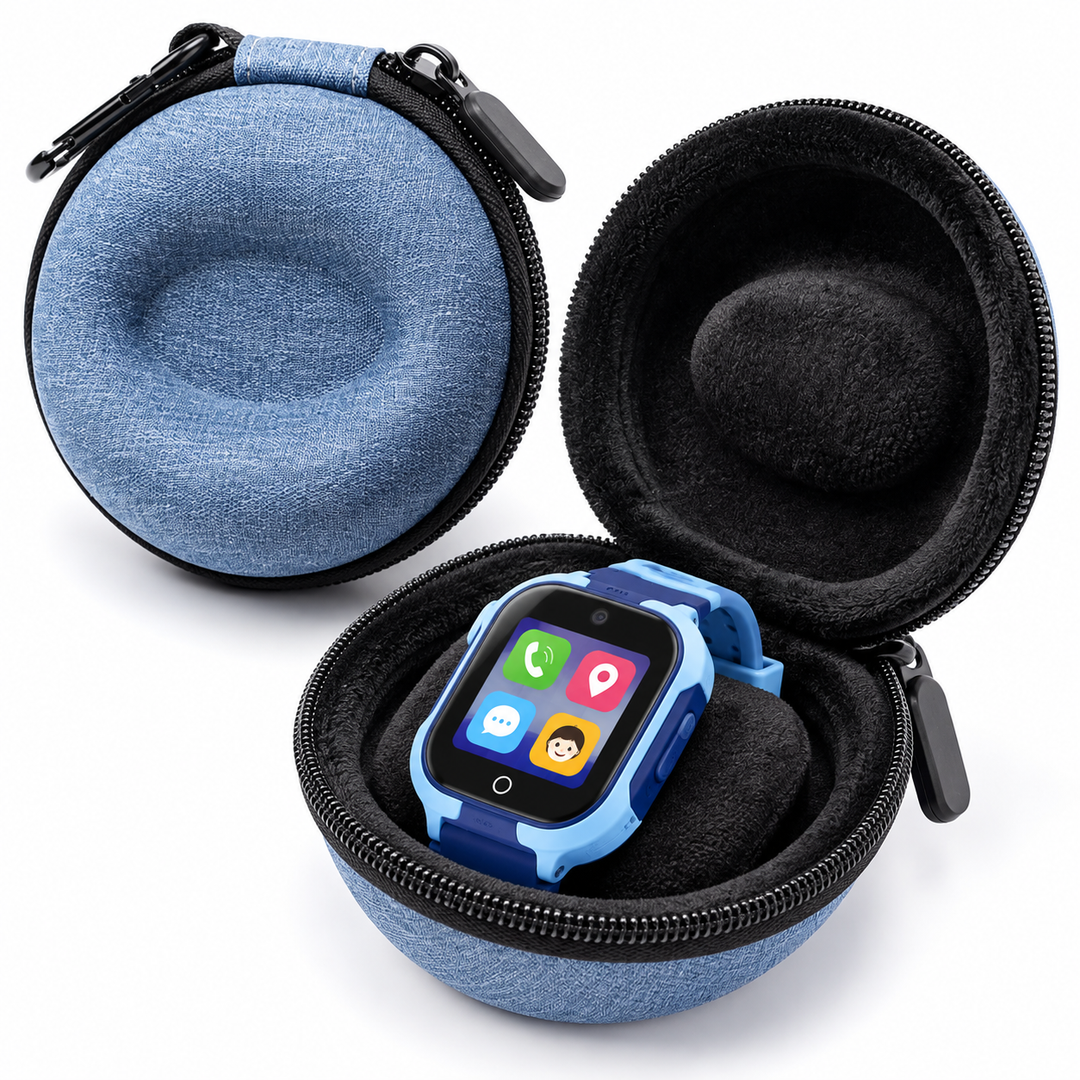 Fabric Hard-Shell Single Watch & Smartwatch Case Bowlift