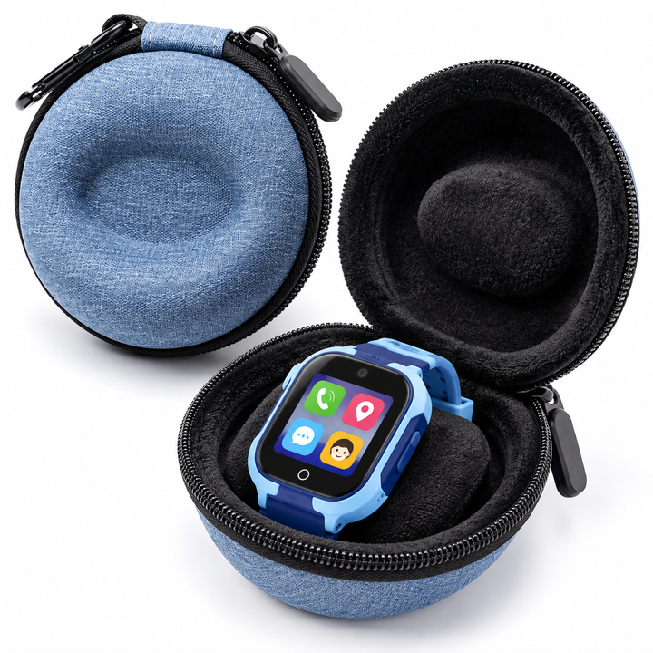 Fabric Hard-Shell Single Watch & Smartwatch Case Bowlift