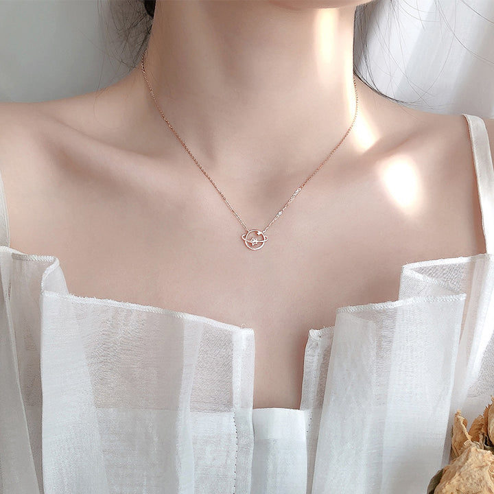 Celestial Star Pendant Necklace Bowlift