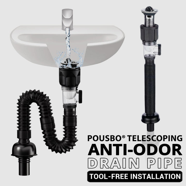 BowLift | Telescopic drain pipe against odor