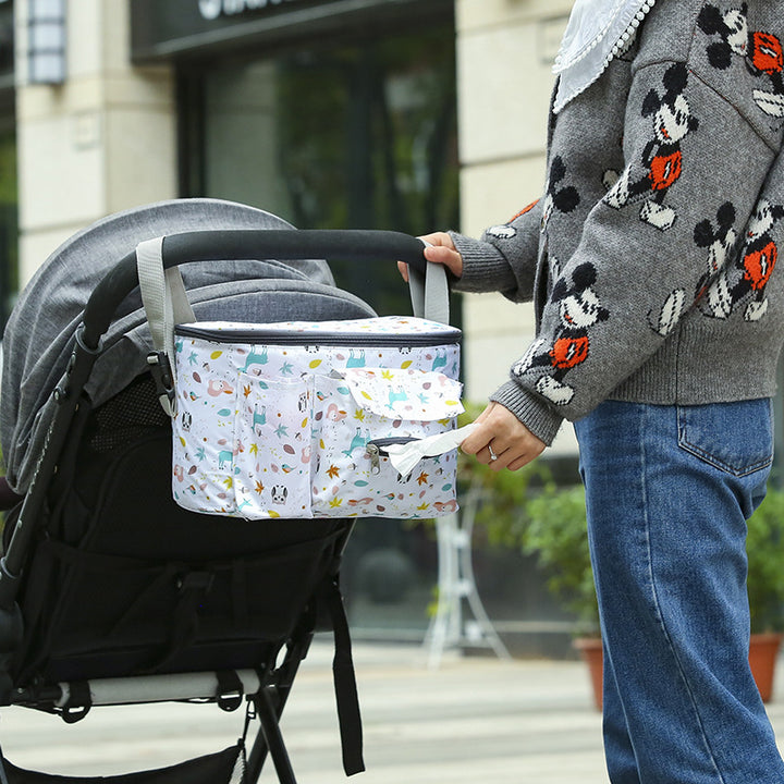 Multifunctional diaper bag with cute animal design Bowlift