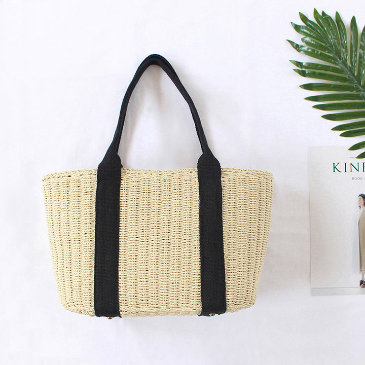 Handwoven basket bag Bowlift