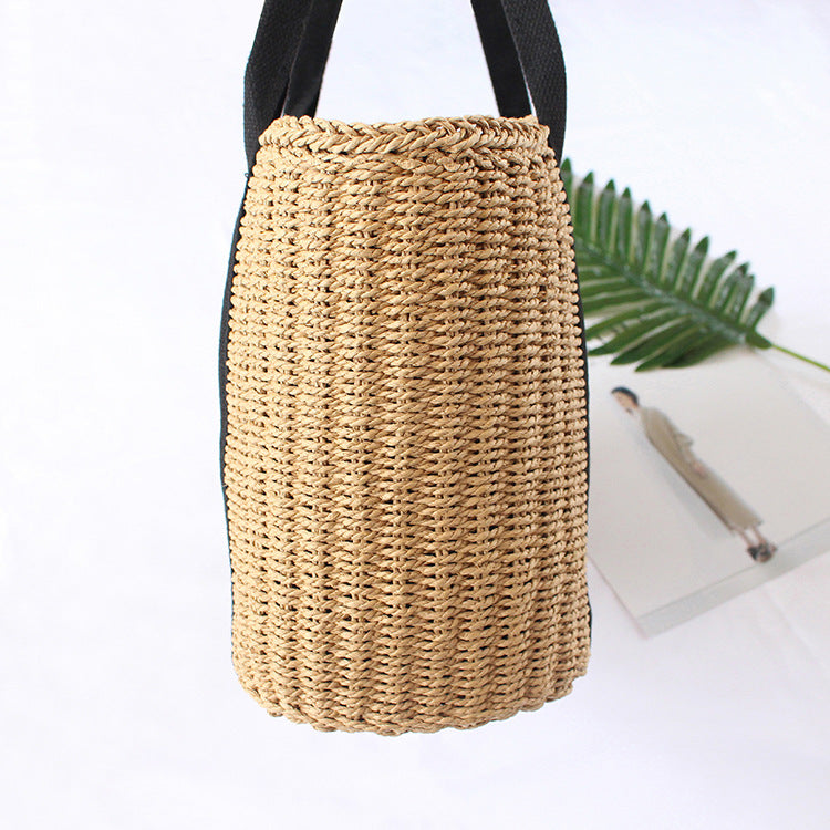 Handwoven basket bag Bowlift