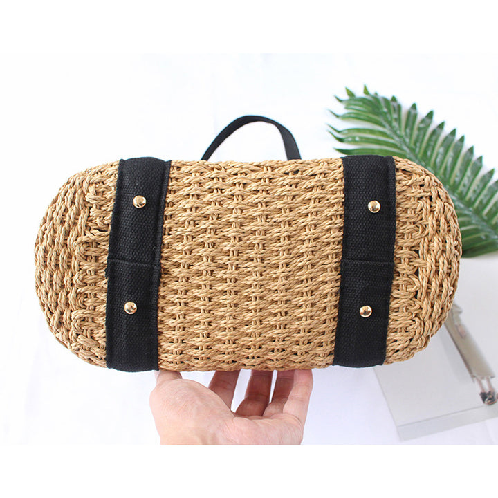 Handwoven basket bag Bowlift