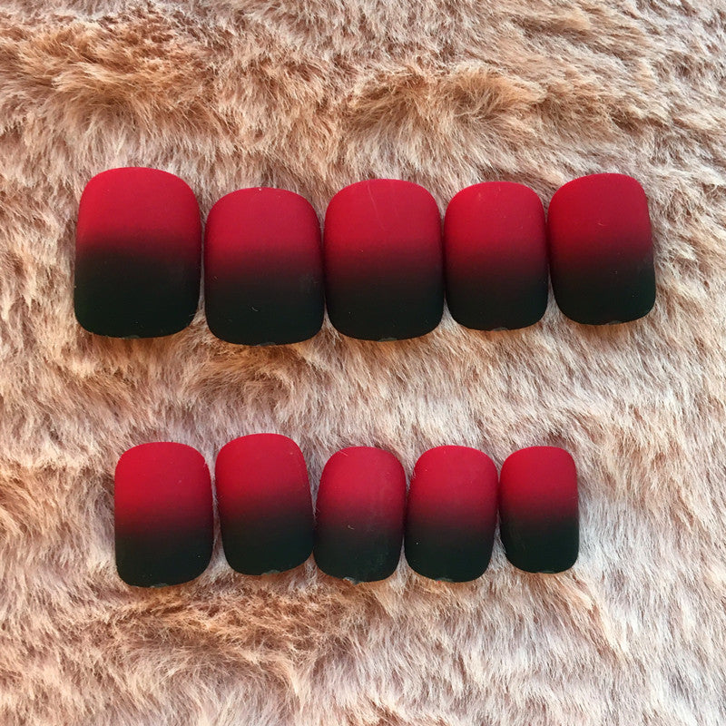 Artistic Ombre Press-On Nail Art Set