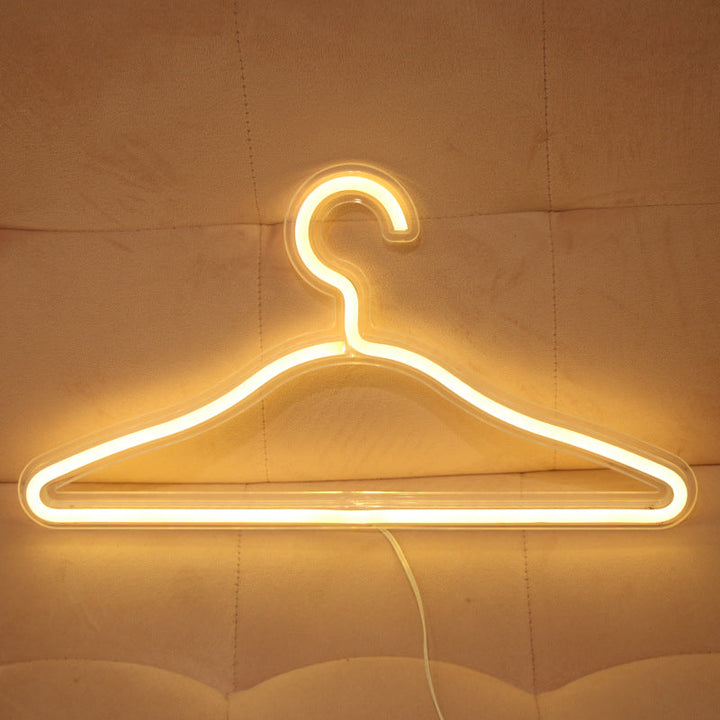 BowLift | LightHanger LED Clothes Hanger – Rechargeable Illuminated Hanger with Luxury Neon Light
