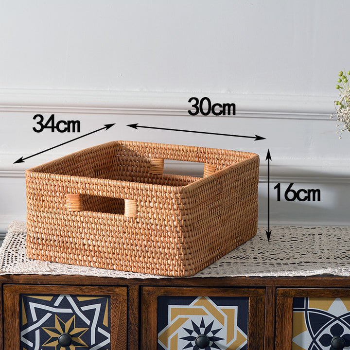 Multifunctional storage basket made of natural materials Bowlift