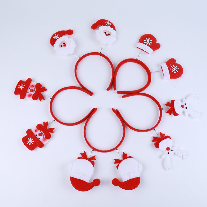 Festive Reindeer Headbands Bowlift