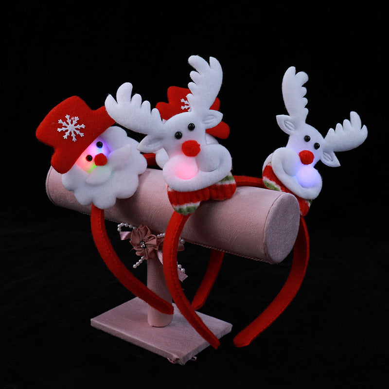 Festive Reindeer Headband Bowlift