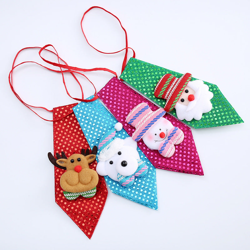 Festive Christmas Hair Clip Bowlift