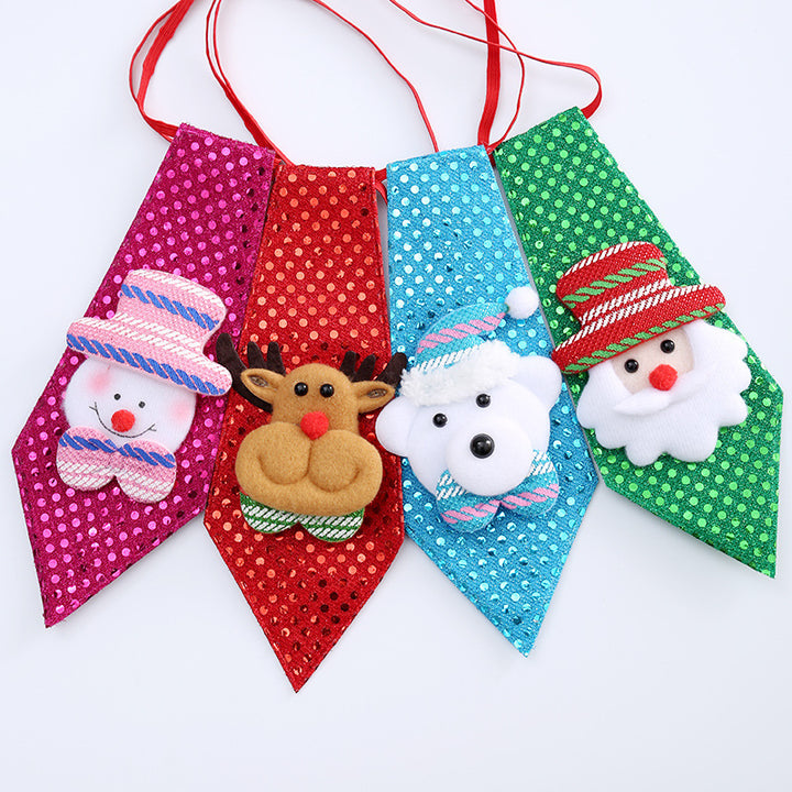 Festive Christmas Hair Clip Bowlift
