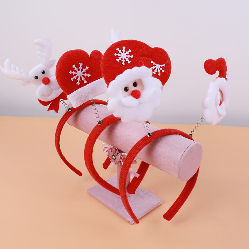 Festive Reindeer Headbands Bowlift