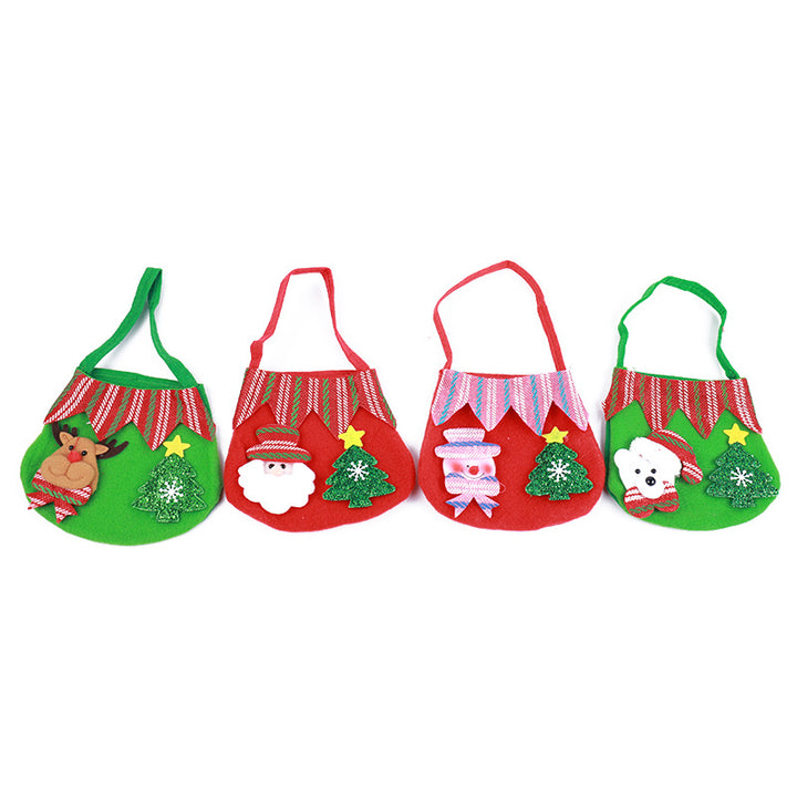 Cute Christmas gift bag made of felt Bowlift