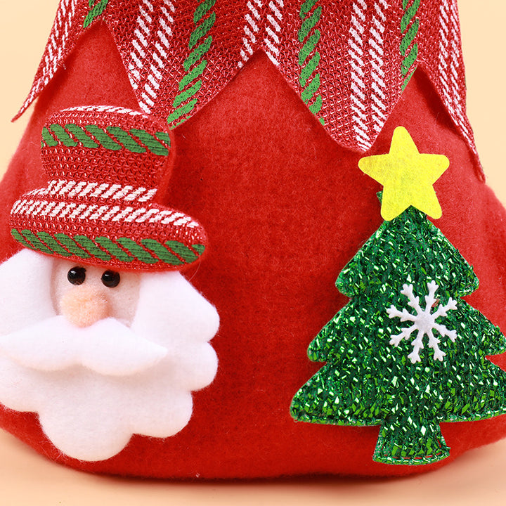 Cute Christmas gift bag made of felt Bowlift