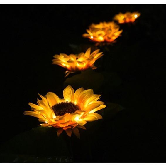 Solar Sunflower Light, 2 Pieces | Bowlift