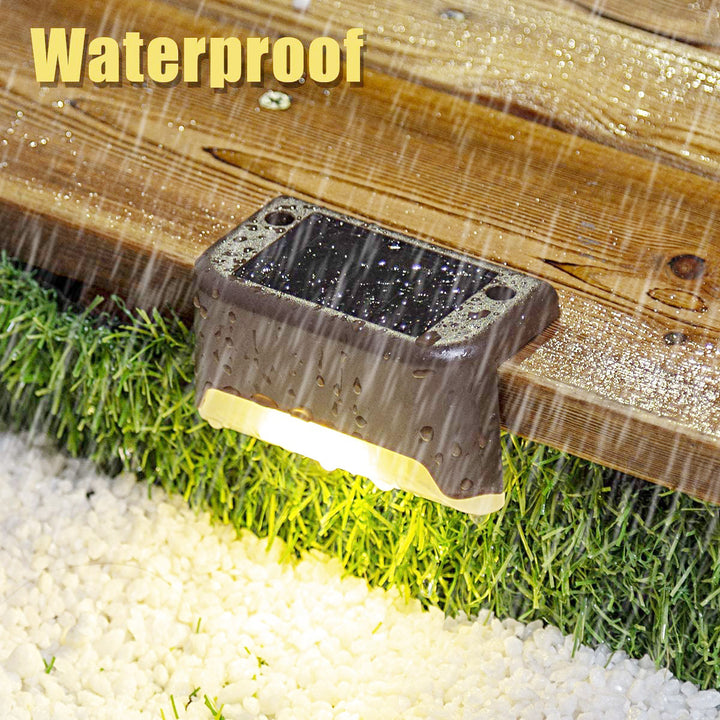 Solar-Powered In-Ground Decorative Landscape Light