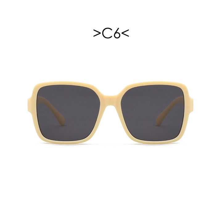 Women's oversized sunglasses with geometric design Bowlift