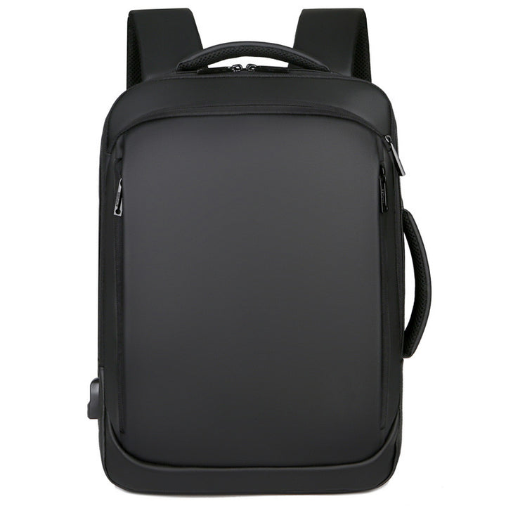 Laptop backpack with slim, waterproof design and multiple interior compartments Bowlift