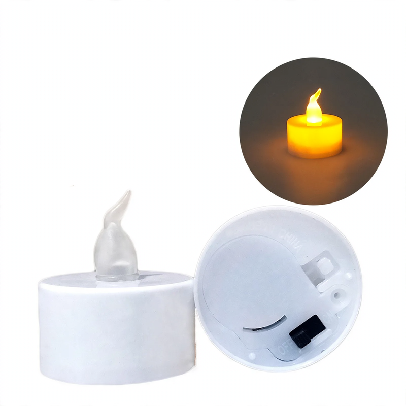 LED Tealight, Plastic, 3.6 cm x 4.0 cm
