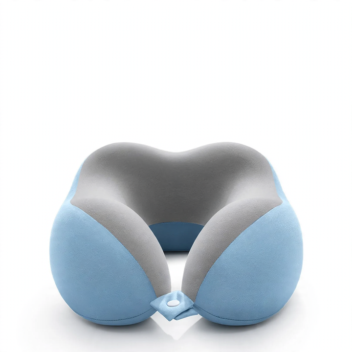 Travel Neck Pillow U-Shape Memory Foam 360° Neck Support