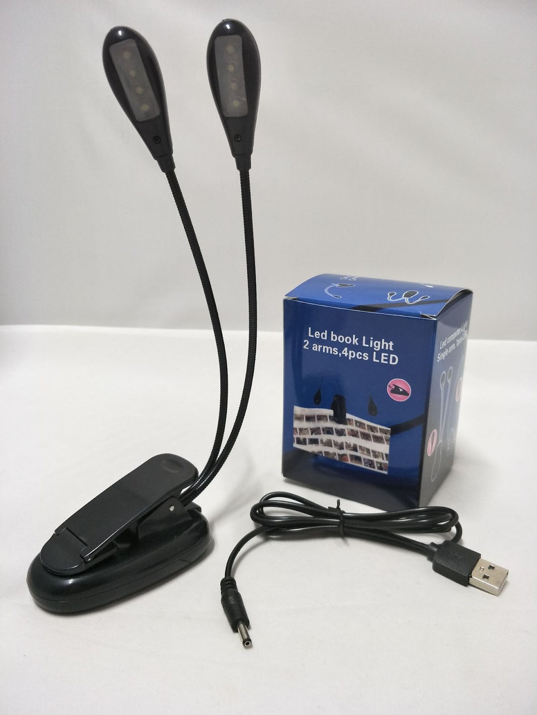 LED Piano Light with Double Arm and Clip