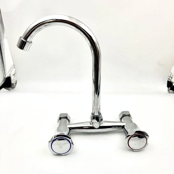 Built-in kitchen faucet with ceramic valve
