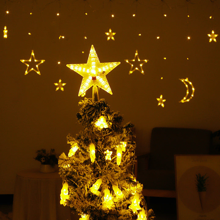 LED Christmas Tree Top Star with Lighting