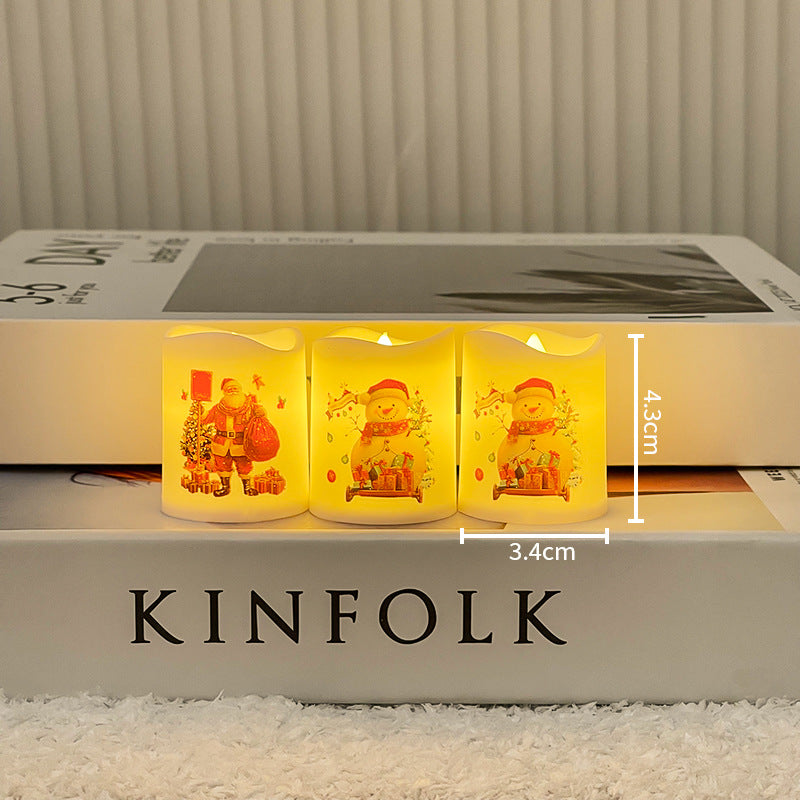 Illuminated Christmas decoration figure with LED