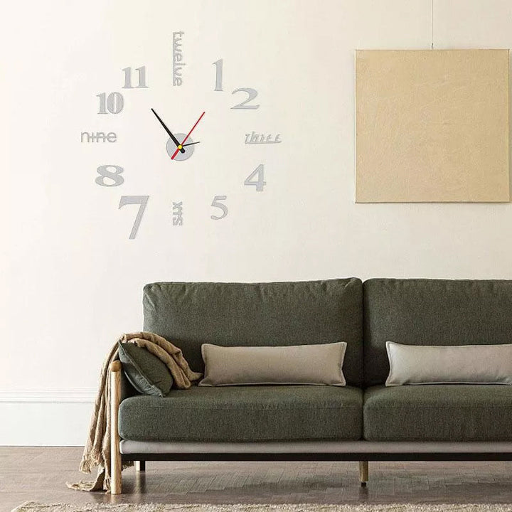 BowLift | Modern DIY Screwless Wall Clock