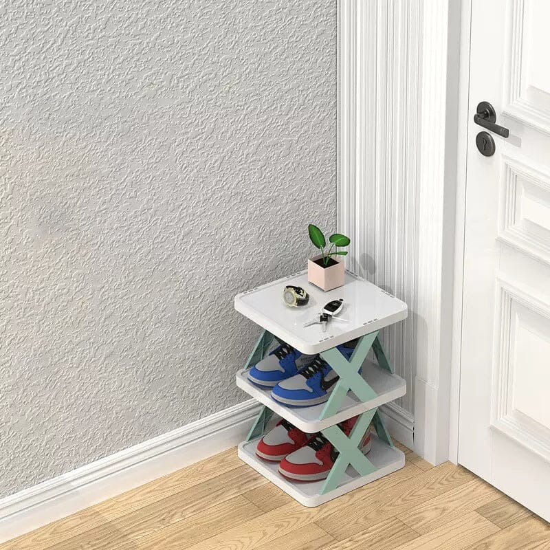 Foldable Multi-Layer Shoe Rack, Shoe Storage Shelf Organizer | Bowlift