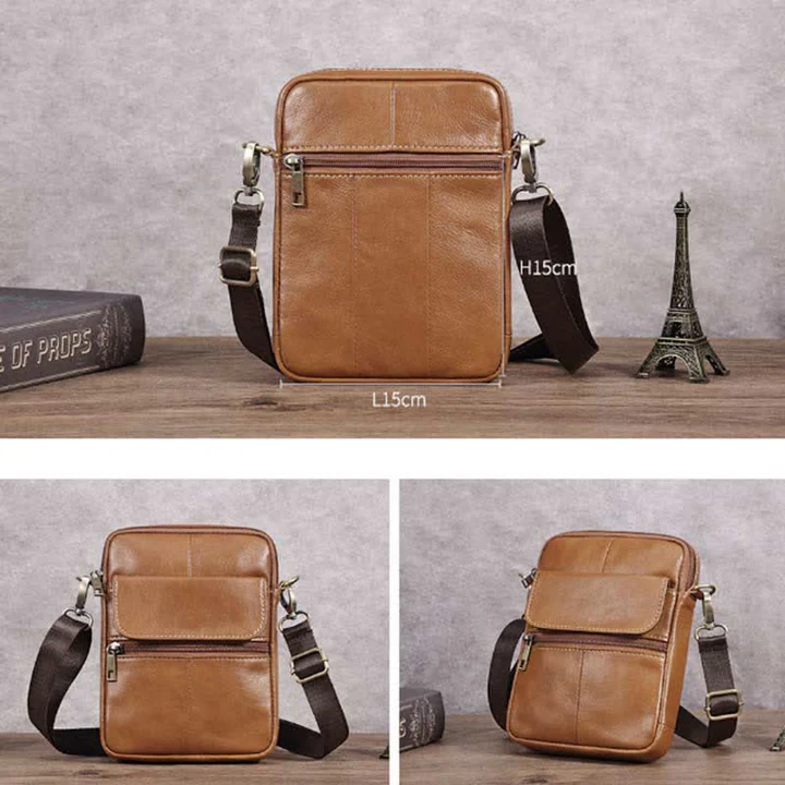 BowLift | Small Shoulder Bag Made Of Leather For Men