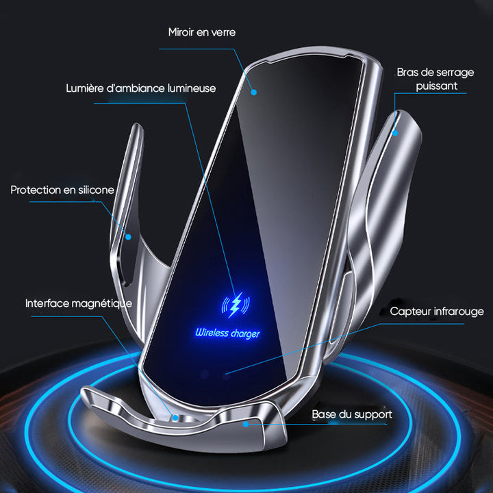 Support for wirelessly rechargeable phone | Bowlift