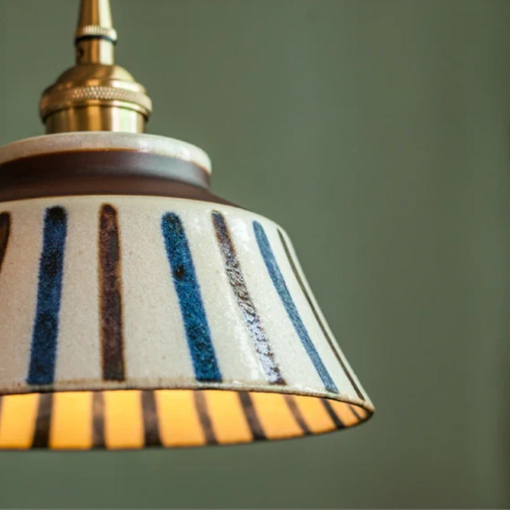 BowLift | Retro Japanese Pendant Light Made of Ceramic